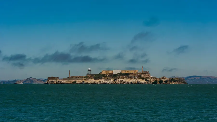 Alcatraz Island in San Francisco Bay